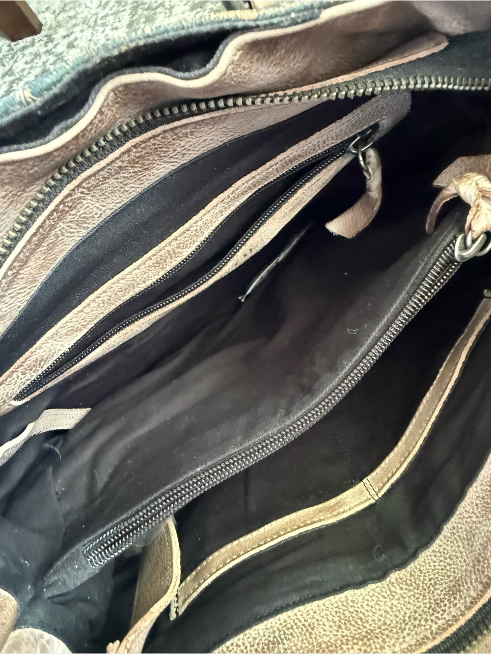 Bedstu Bruna Bag Dark Teal Lux Color - Picture 3 of 5